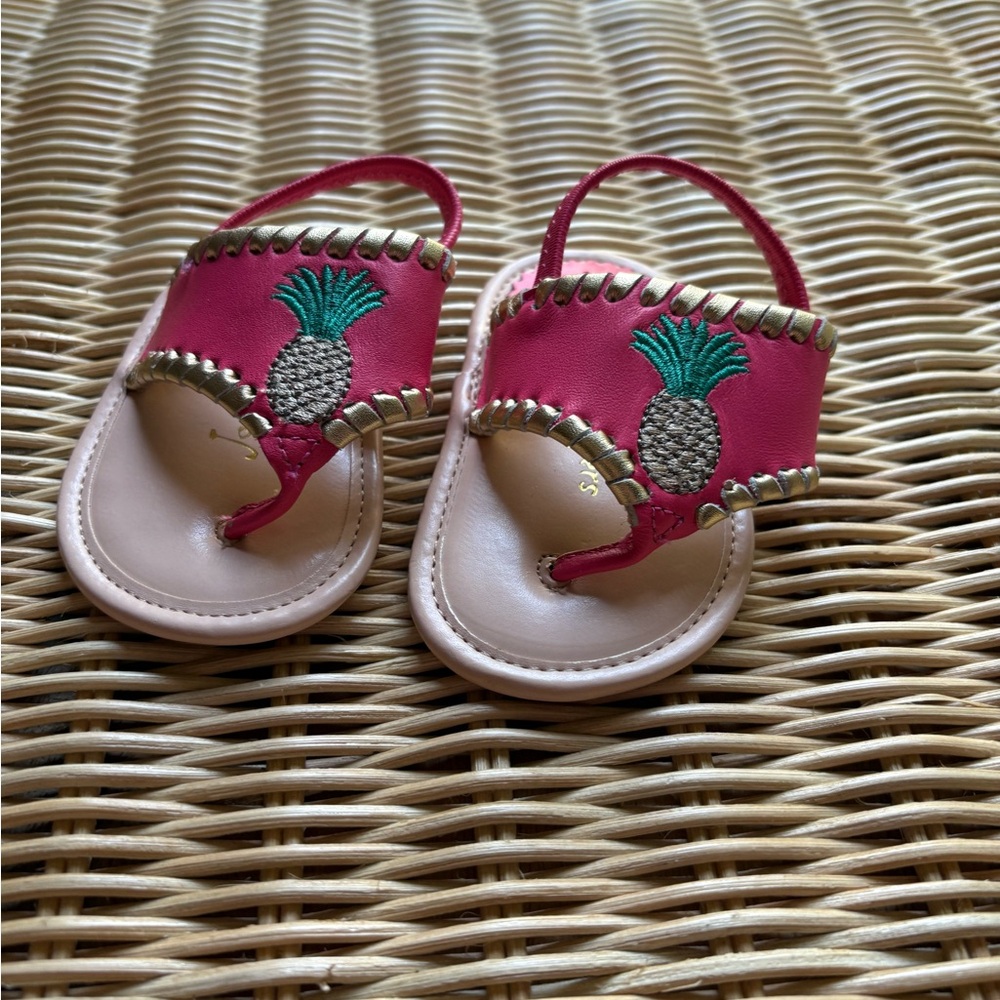 Baby. Pink Pineapple Jack Rogers - Picture 5 of 9